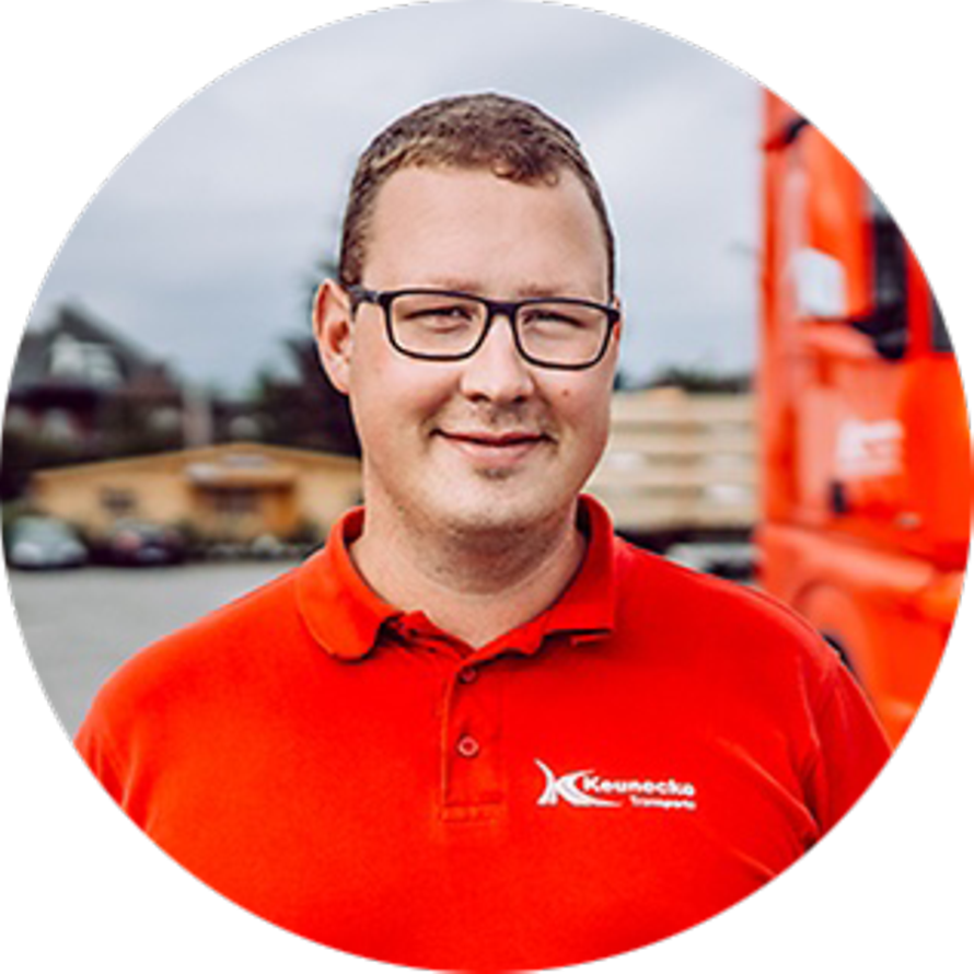 Keunecke Transporte GmbH:n perustaja Timo Keunecke kertoo kokemuksistaan TIMOCOMin käytöstä